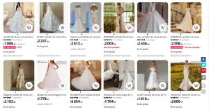 Vestidos de Matrimonio en Aliexpress