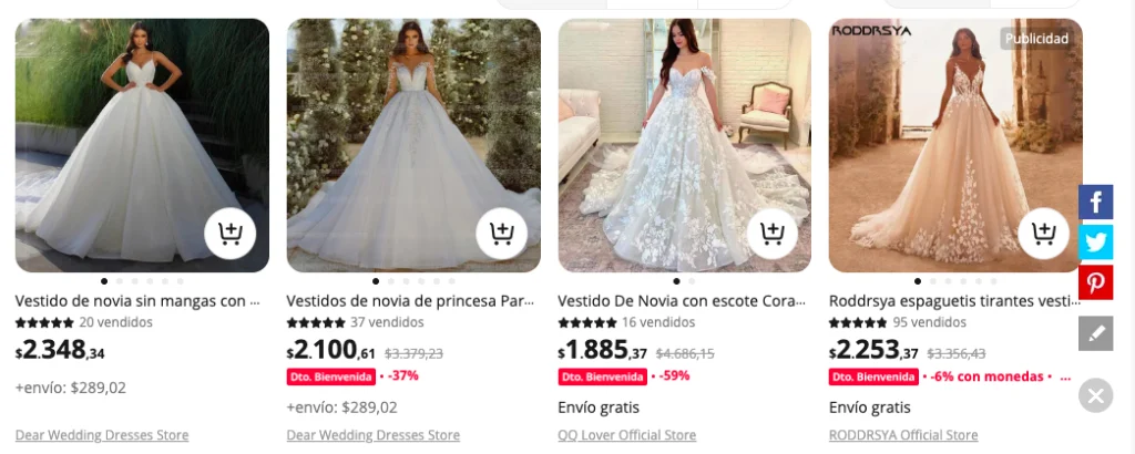 Vestidos de novia de princesa