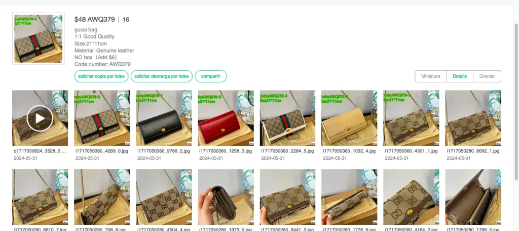 Comprar bolsos de marca en Aliexpress