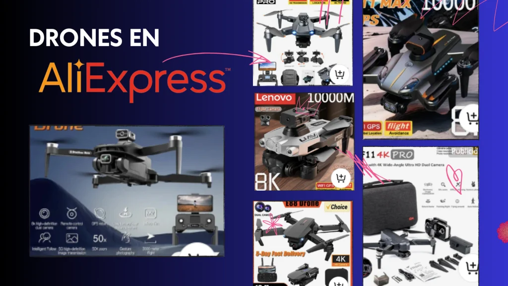 comprar drones en aliexpress