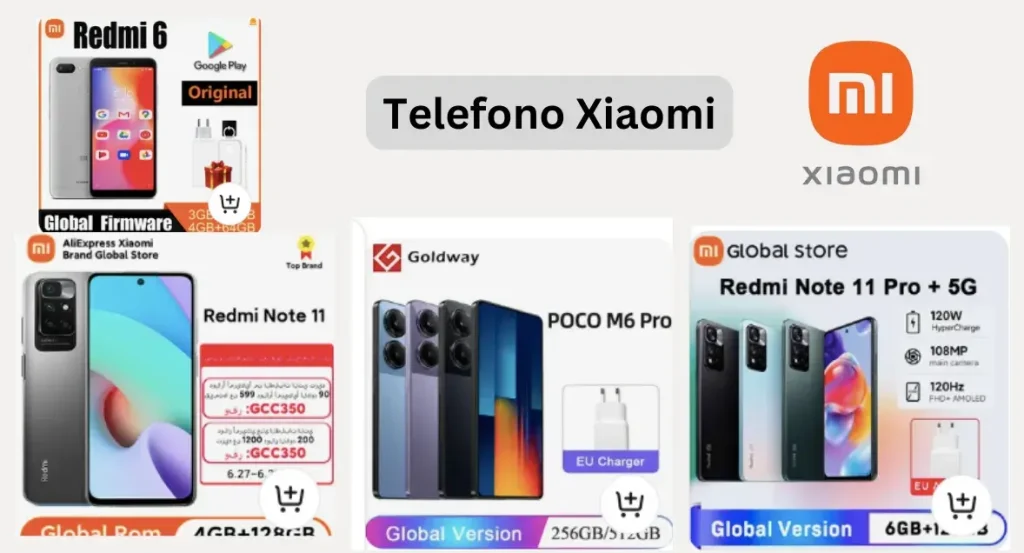 Comprar teléfonos xiaomi en mexico