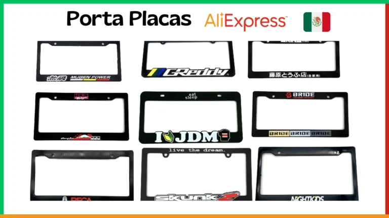 porta placa para auto Aliexpress mexico