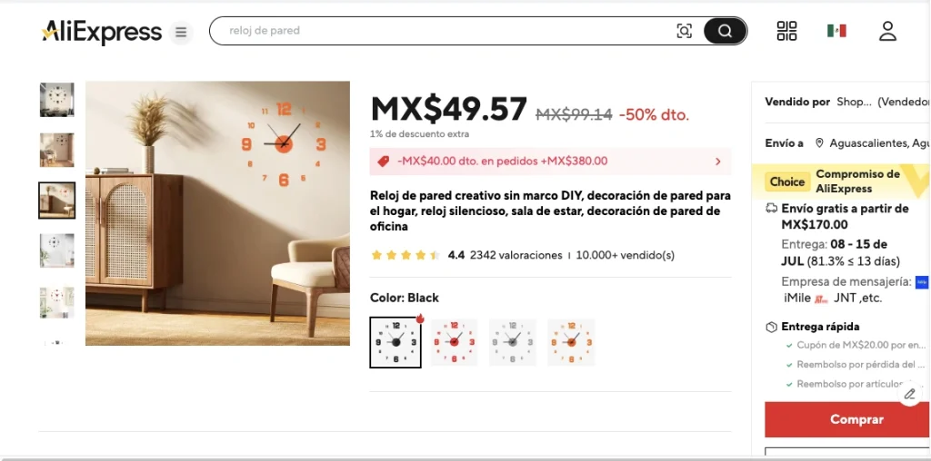 Descubre como ganar dinero comprando y revendiendo productos de Aliexpress en Mexico