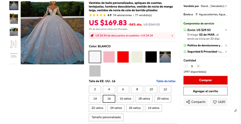 Tops vestidos de matrimonio en rebaja en aliexpress españa